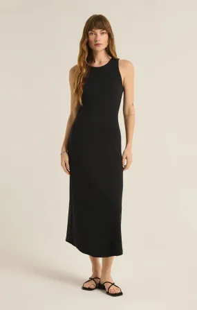 ZSU Goodwin Midi Dress in Black